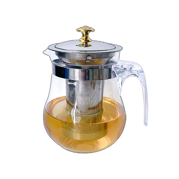 Elegant Cup Exquisite Cup Teapot Tea Set One Key Filter Pyrex Teapot Tea Maker Set Can Print Logo Item Picture