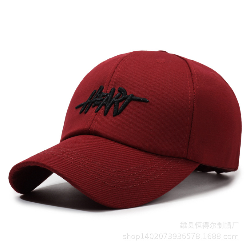 2025 New style baseball cap, charcoal grey hardtop baseball cap, men's and women's caps, Korean-style sun hat, large-head sun hat Application Scenario
