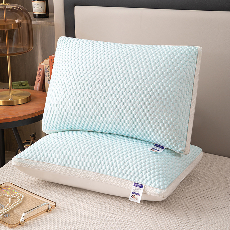 Summer Cool Doudou Pillow Core Cool Feeling Ice Silk To Protect Cervical Spine Pillow Core Mesh Edge Breathable Sleep Manufacturers Shake Sound Application Scenario