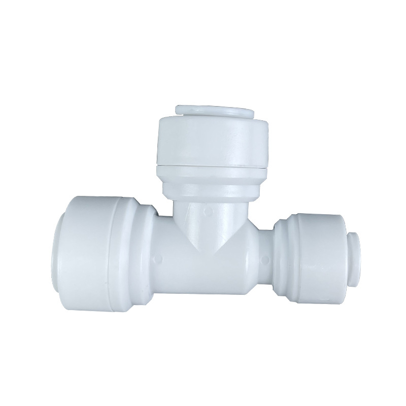 Purificador de agua conector rápido 3 spin 2 split T tee conector rápido lateral 2 split tubo 6164 conector rápido purificador de agua conector Application Scenario