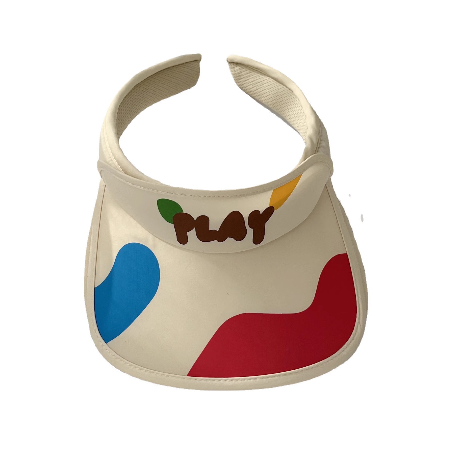 Children's Hats Children's Cap Children's Visor Baseball Cap Children's Summer Large Visor Visor Sun Protection Boys Girls Beach Uv Sun Protection Empty Cap Item Picture