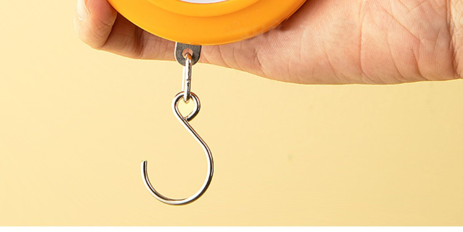 Spring scale, portable smart and convenient high-precision electronic scale, small household express delivery, portable small scale with hook scale pic 5