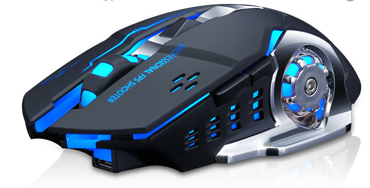 批发无线2.4g充电游戏鼠标裂纹G102发光鼠标支持亚马逊ebay速卖通