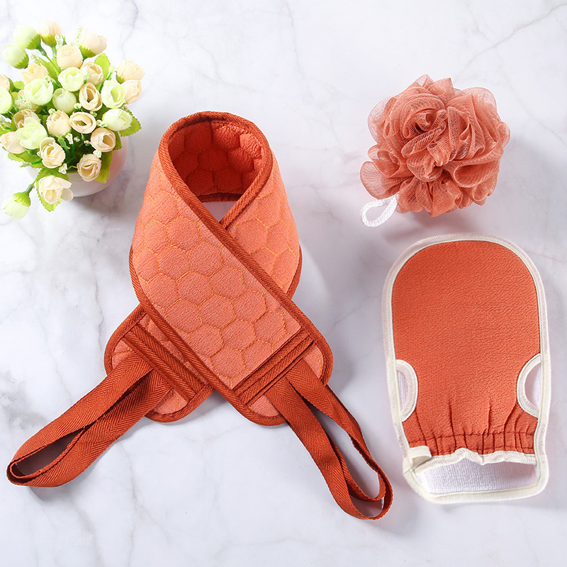 搓澡巾套装浴/搓泥手套沐浴细节图