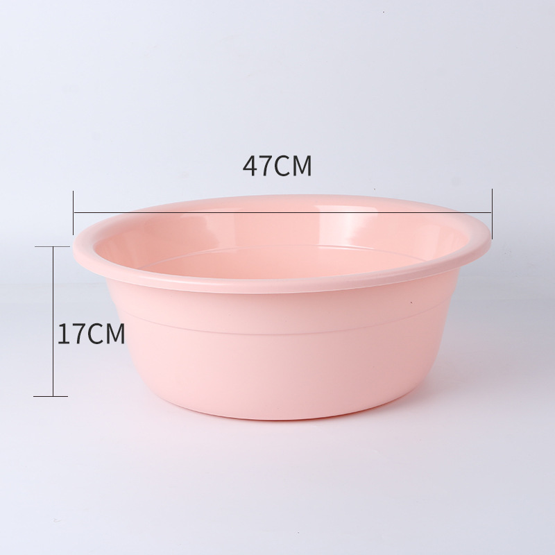 塑料盆39cm47cm50cm广告盆 加深洗脸洗脚盆子 礼品赠送可印LOGO