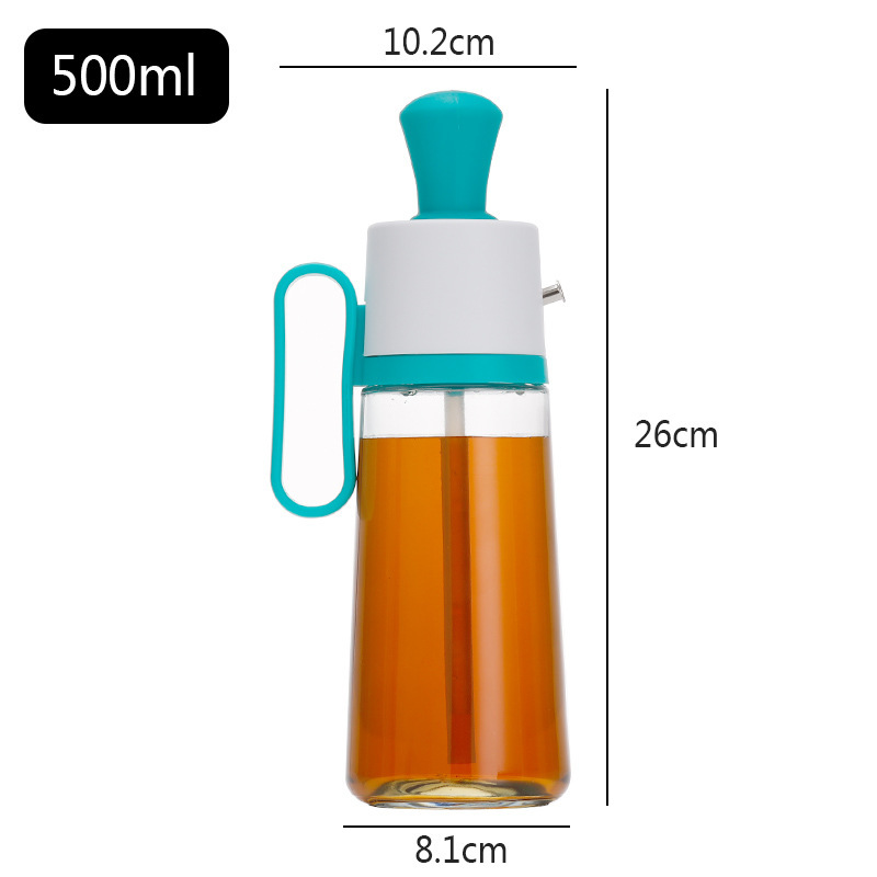 Automatic opening and closing oil control bottle without oil sticking Item Picture