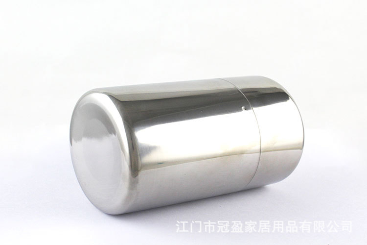 304 stainless steel tea canister, fcm sealed tea canister, portable storage canister, moisture-proof dried tangerine peel canister, storage canister, kitchen and home pic 22
