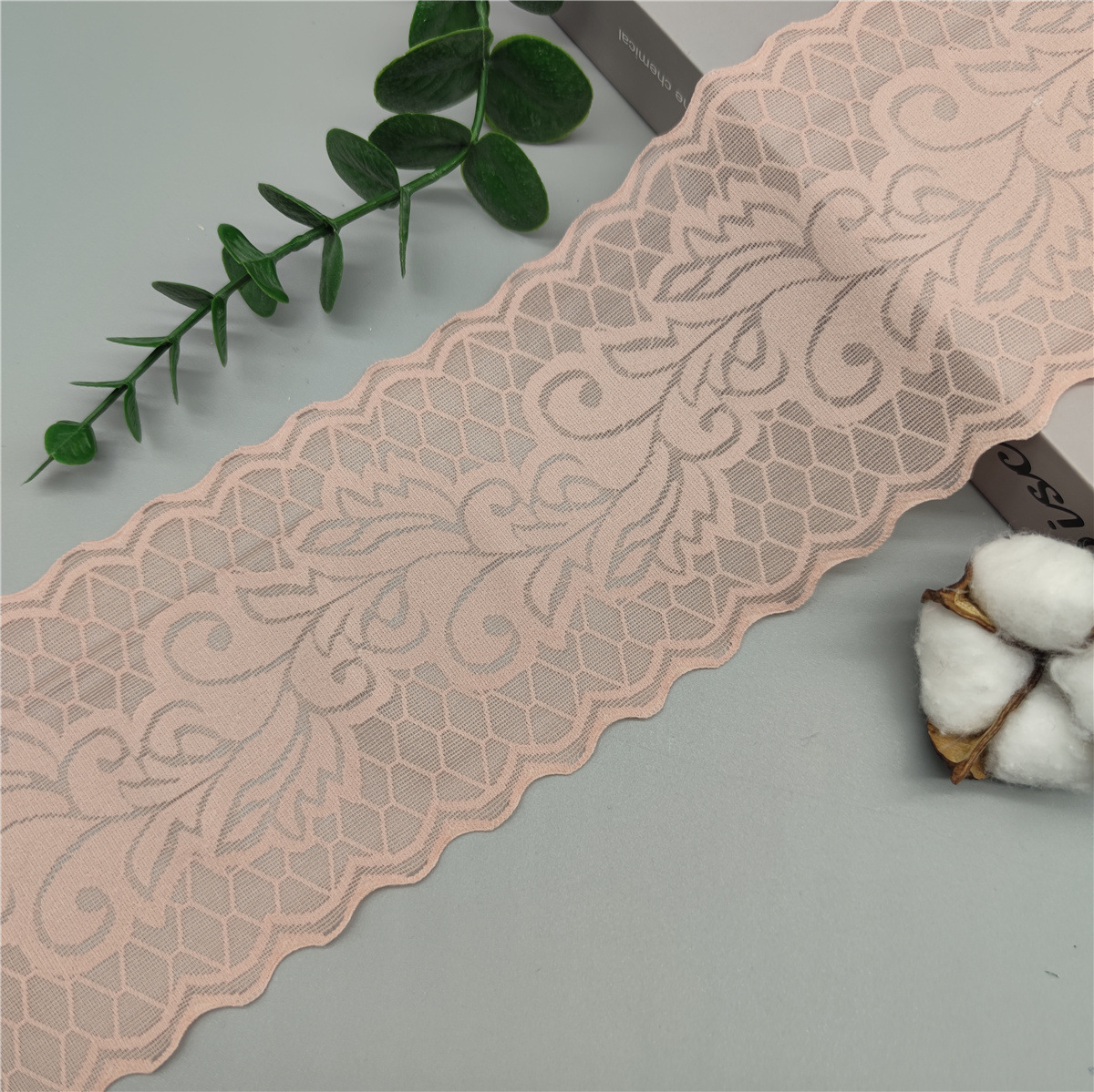 10cm lace elastic trim, skirt hem, children's wear, wedding dress, decorative hem, clothing trim, lace edge Specification image