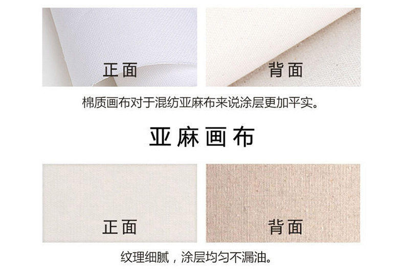【 Oil Painting Frame 】 Canvas frame, special oil painting frame for art students, cotton fabric, linen, acrylic diy drawing board, wholesale oil painting board pic 4