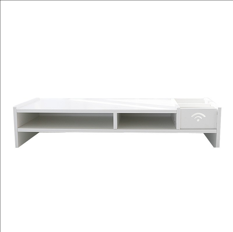 Multi-functional computer height-increasing stand, desk monitor base, multi-layer storage rack with drawers, desktop organization Item Picture