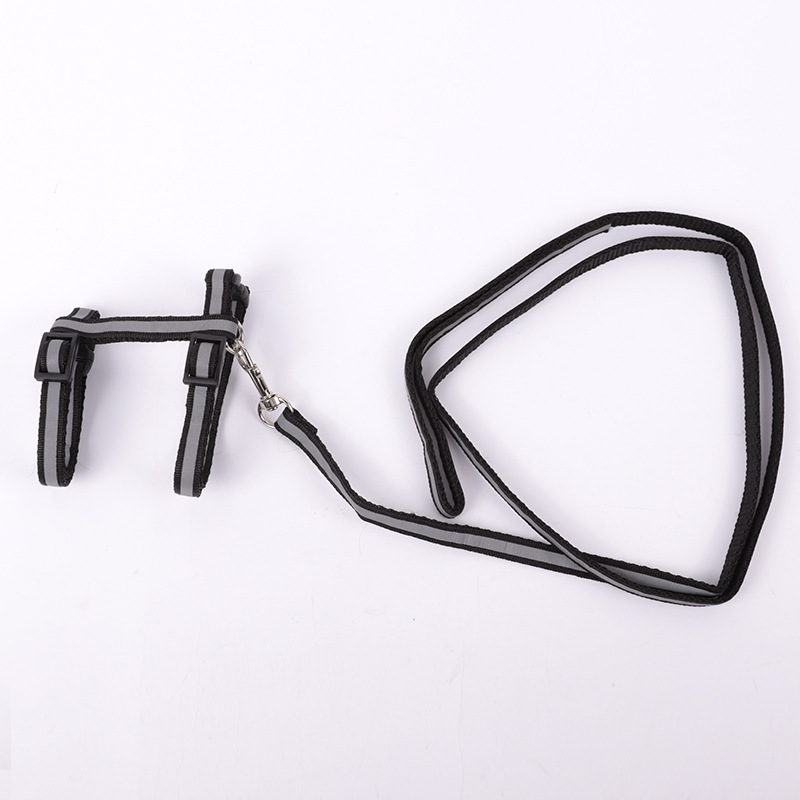 Reflective cat collar can adjust the cat leash when walking the cat safety rope I-shaped chest strap to prevent the cat from breaking free details Picture