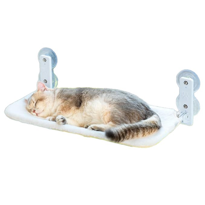 Amazon's best-selling cat hammock, cat window sunbathing hanging bed, summer suction cup balcony glass pet bed Item Picture