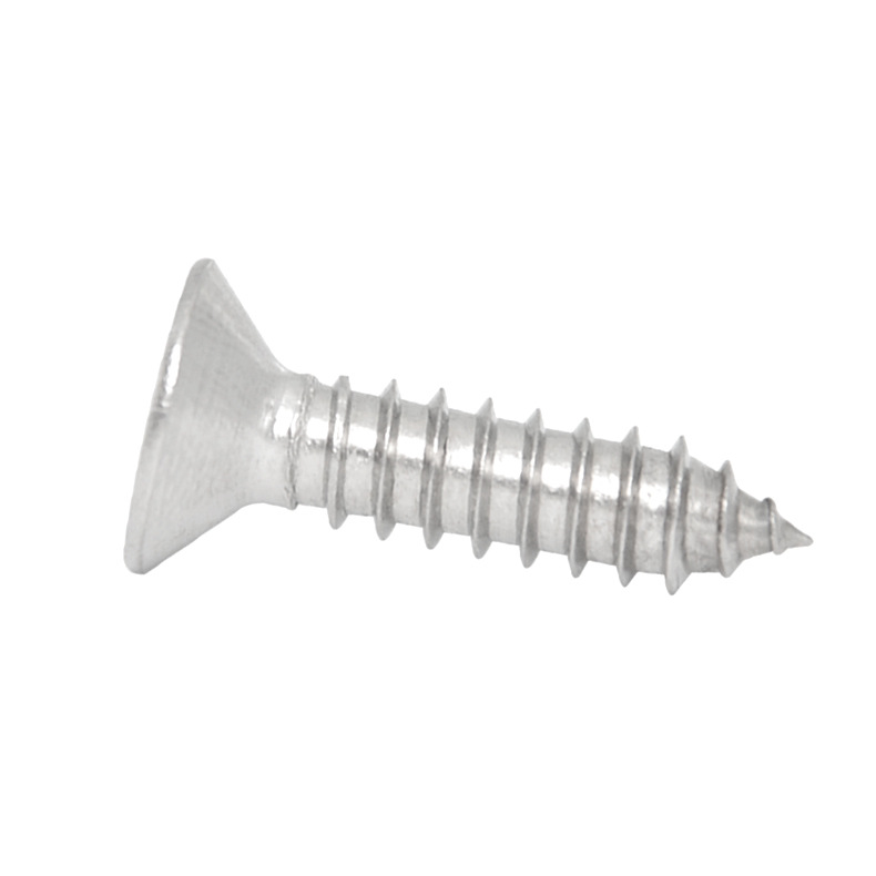Nickel-plated screws, self-tapping screws, cross countersunk head pointed self-tapping wood screws, flat head small screws, M1.6, M2, M3, m4 Specification image