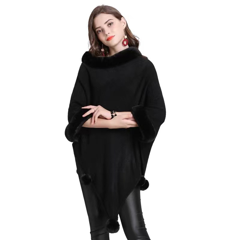 Fashion Lengthening And Thickening Cape Warm Simple Shawl Imitation Cashmere Scarf Large Square Outside With A Pullover Shawl Wholesale Item Picture