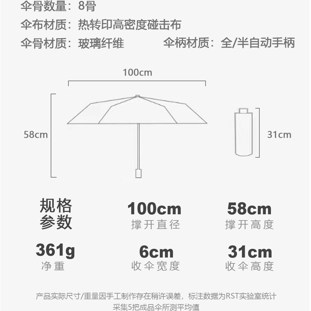 HAPPY SWAN Semi-automatic ladies' umbrella heat transfer printing Lilac Dot Dot fully automatic umbrella export wholesale Application Scenario
