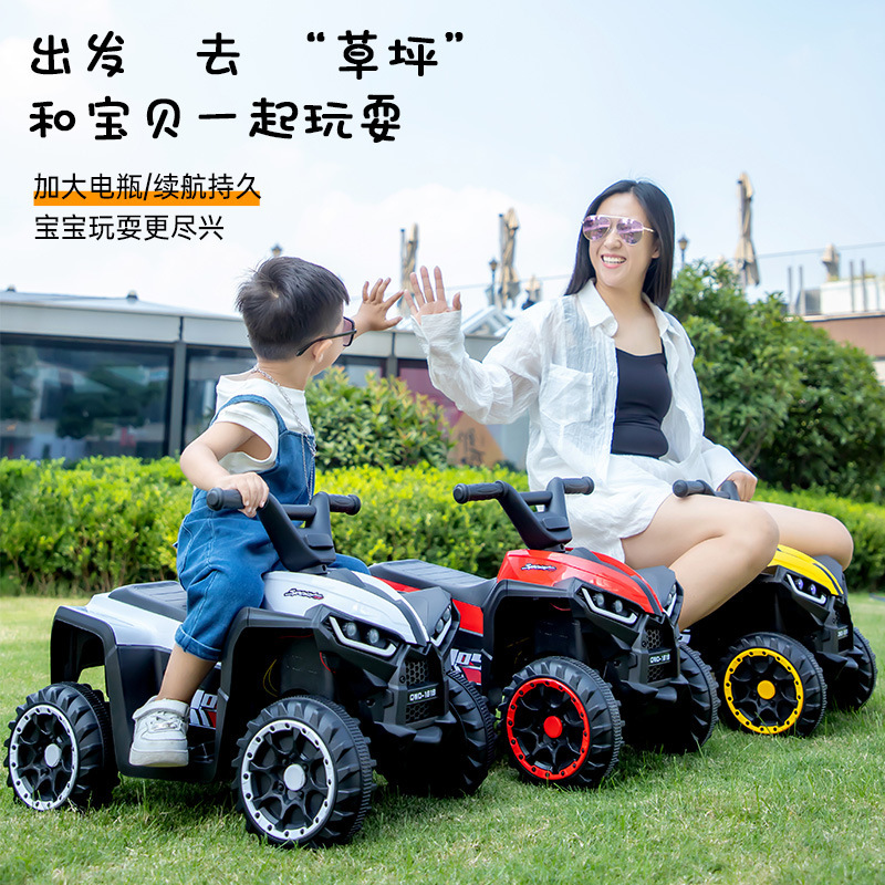 儿童电动汽车/儿童电动车/儿童玩具/玩具车电动摩托车/儿童汽车可坐产品图