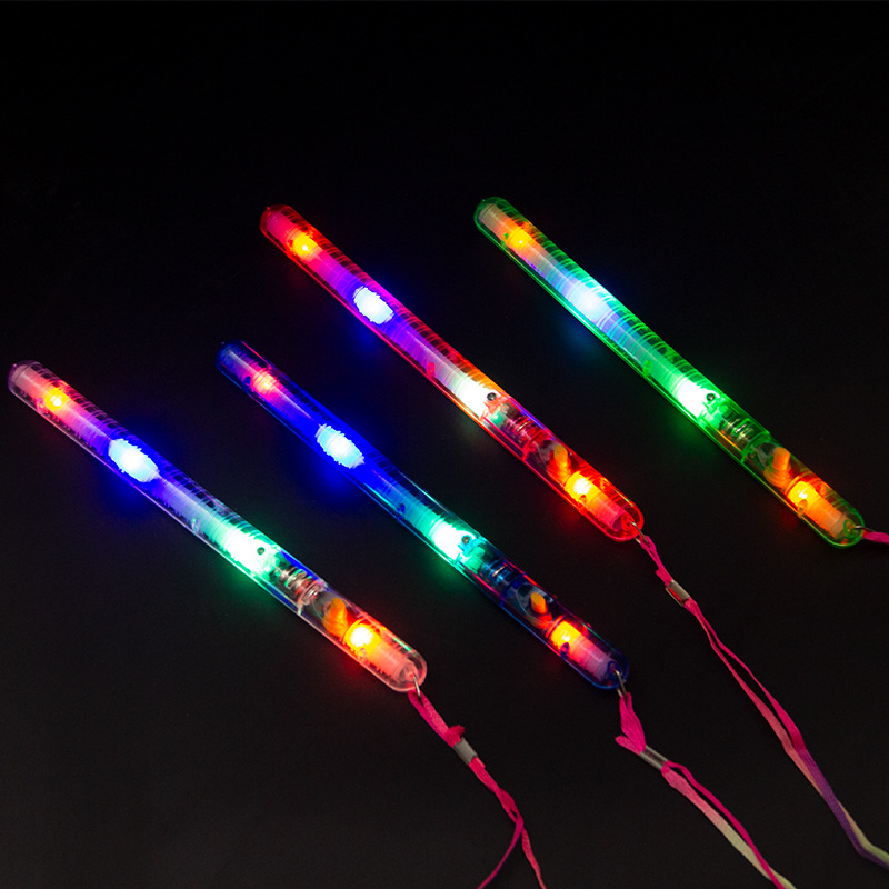 七彩荧光棒/大号透明闪光/七彩荧光棒水细节图