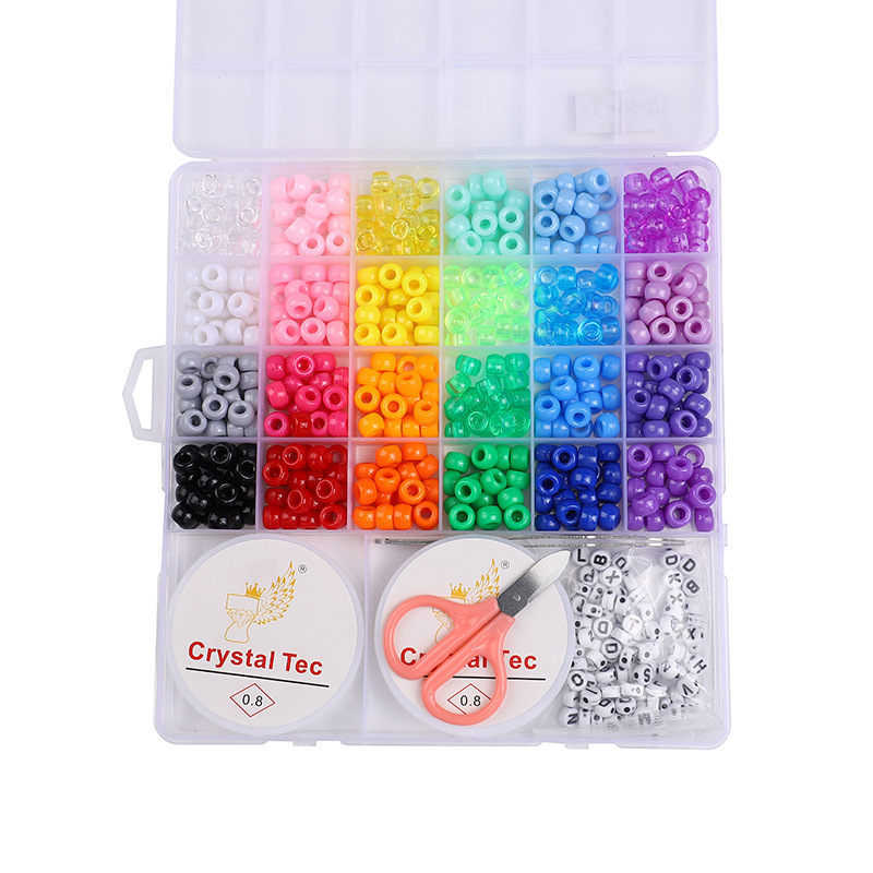 跨境儿童串珠细节图