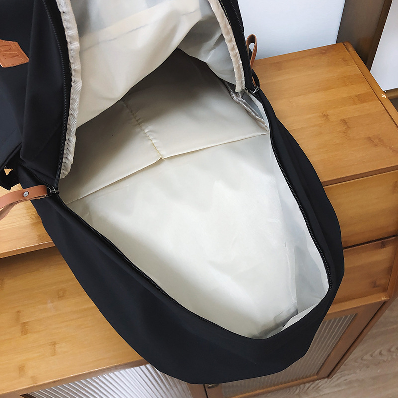 2023 new style backpacks, Korean style, fashionable and simple Harajuku bags, one-piece export consignment Application Scenario