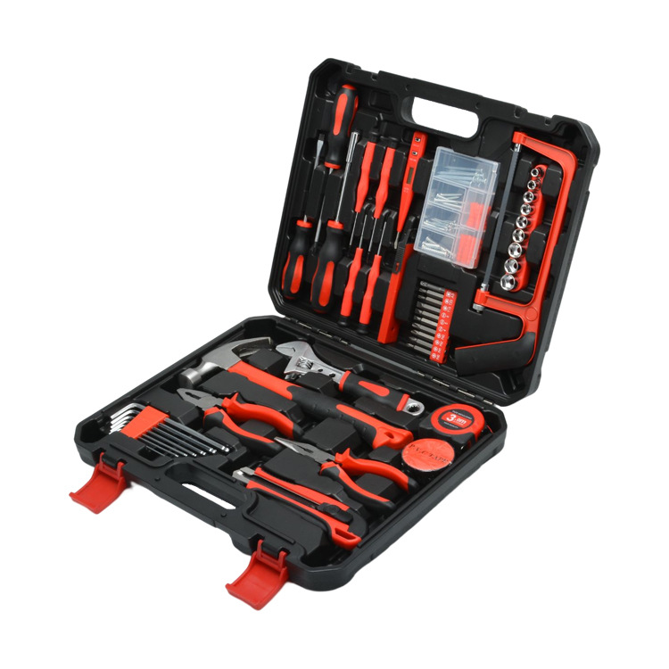 Lichuang 108-piece high-end real estate gift combination tool set Comprehensive household hardware set toolbox details Picture