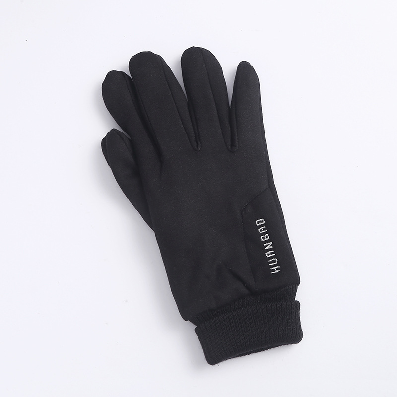 Gloves Winter Women Plus Fleece Thickened Warm Touch Screen Windproof Slide Driving Outdoor Sports Cycling Running Male Wholesale Item Picture