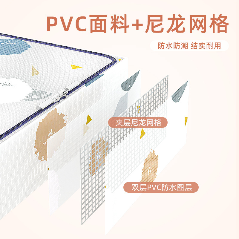 PVC床底收细节图