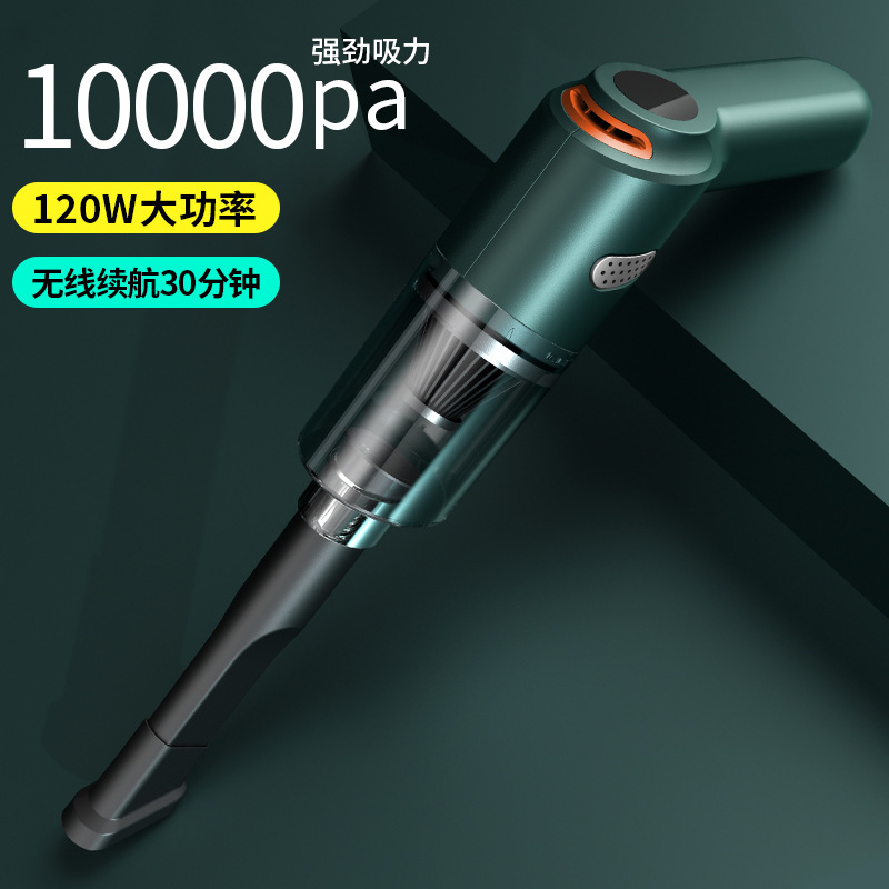 Car Vacuum Cleaner Car Wireless Charging Car Household Handheld Mini High Power Suction In Small Car details Picture