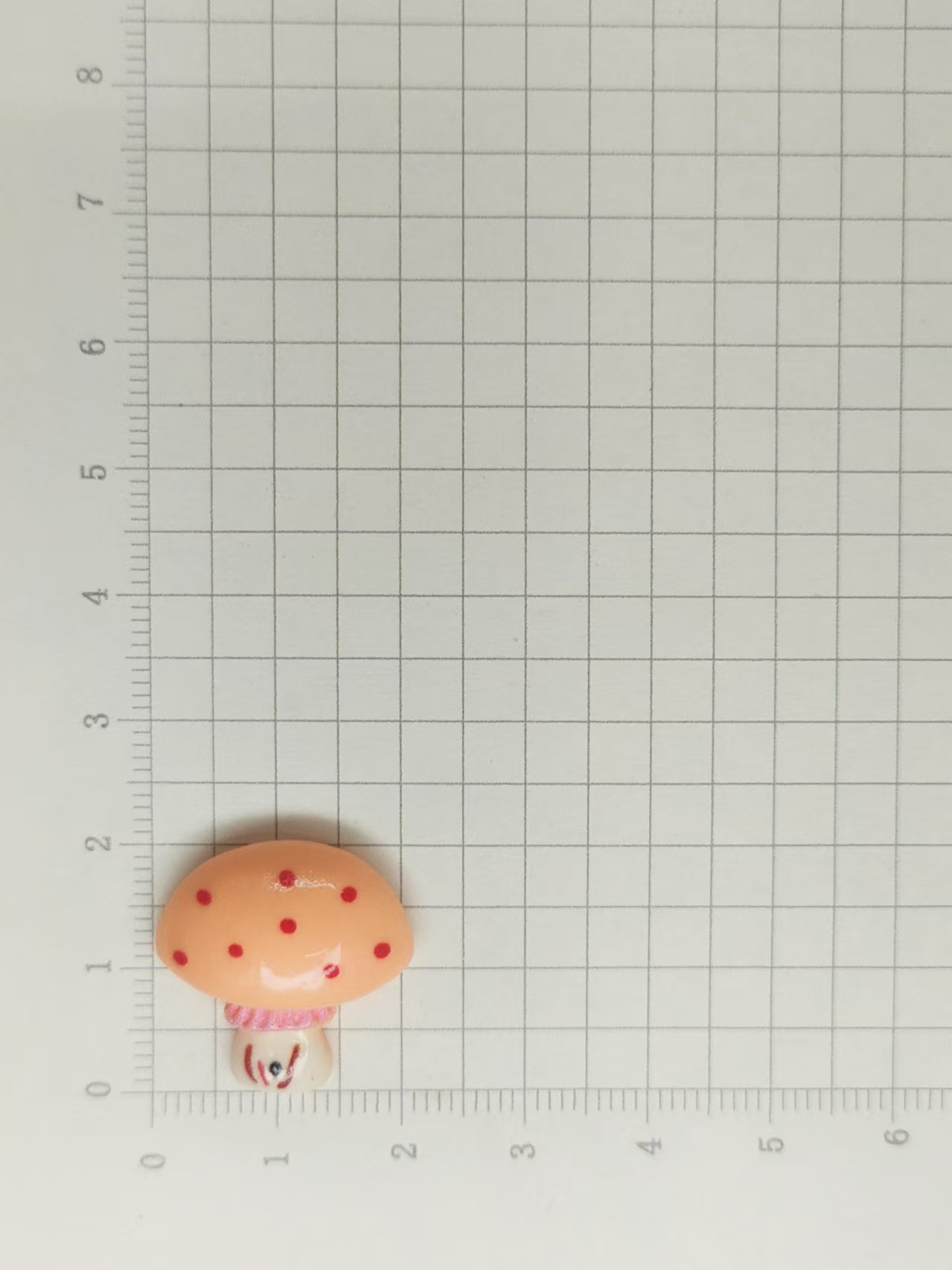 亮面小蘑菇diy手工奶油胶发饰钥匙扣手机壳衣帽鞋扣树脂饰品配件详情5