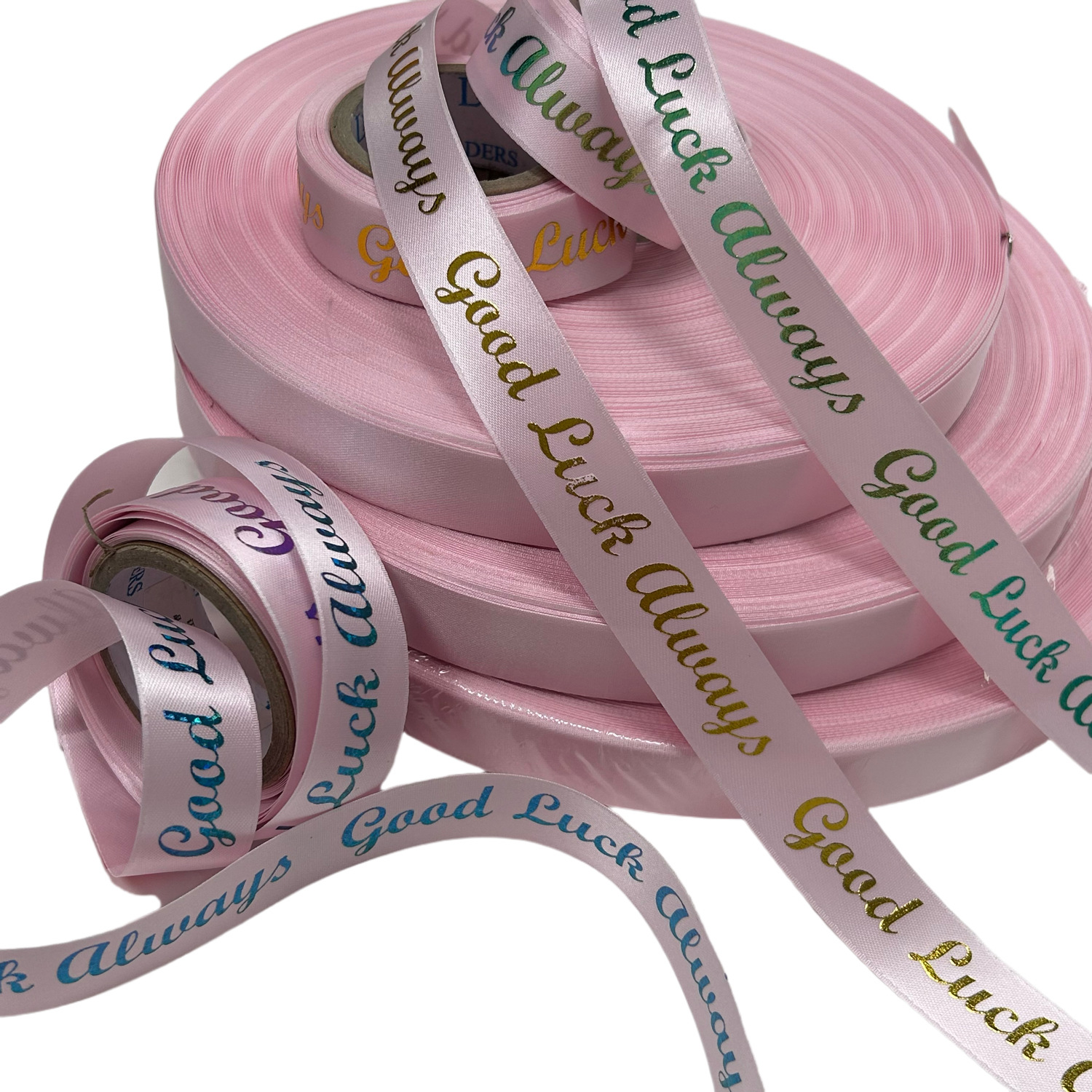 The manufacturer supplies high-density gold-embossed fresh flower bouquets and floral ribbons with English threads Item Picture