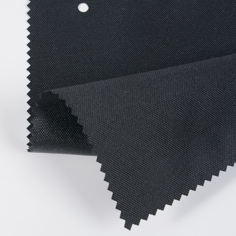 Stock Black 600*600*76 Recycled Fabric Rpet Fabric All Polyester Oxford Cloth Bag Tent Fabric Application Scenario