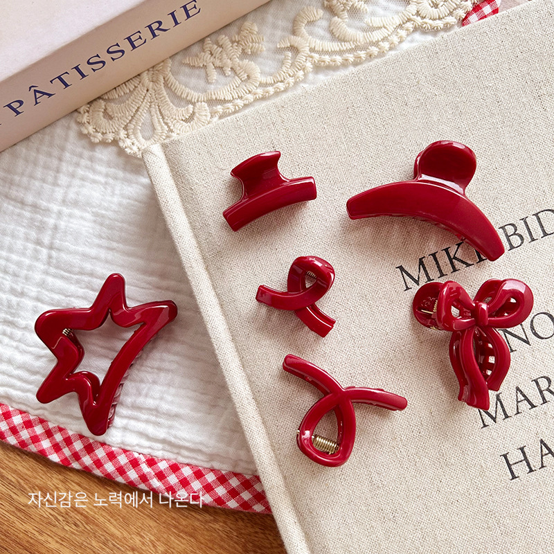 韩版小号亚克力抓夹新款果冻色刘海鲨鱼夹发卡可爱百搭发夹批发女