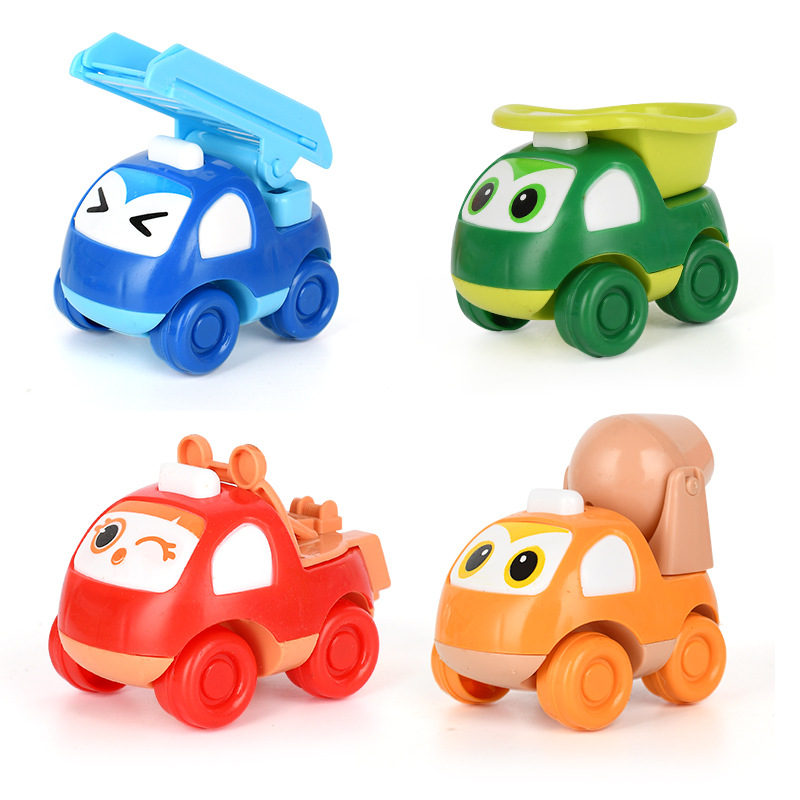 Children's toy cars, street stalls, cute inertial small cars, fire engineering vehicles, boys' toys, night market stalls, and small commodities Item Picture