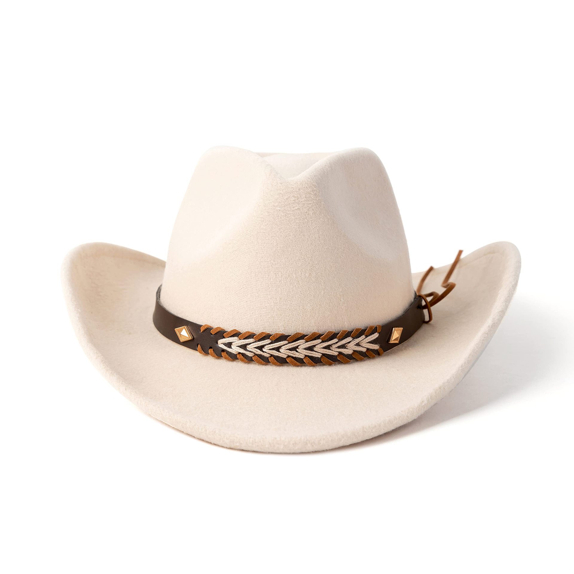 Cross-Border Sales Retro Jazz Hat British All-In-One Party Street Temperament Western Cowboy Hat Men's And Women's Top Hats details Picture