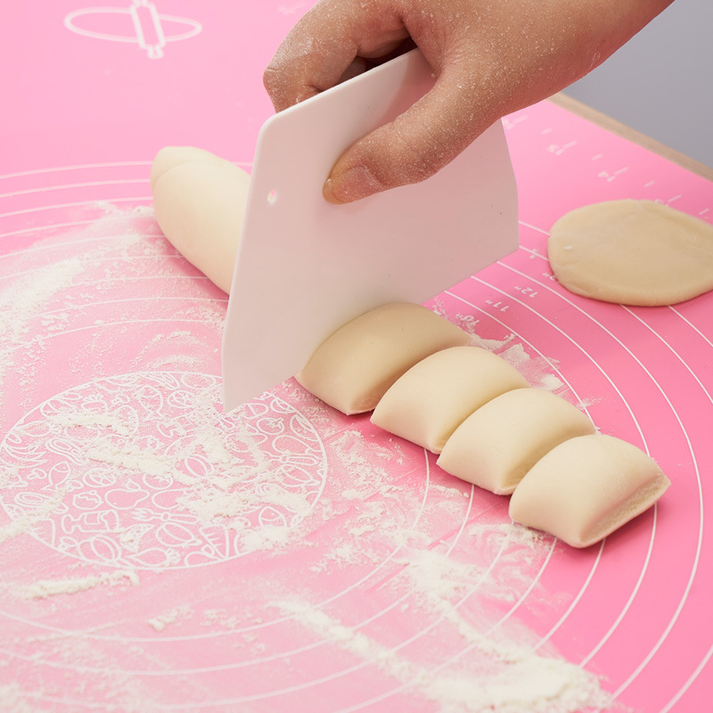 加厚硅胶揉面垫子硅胶垫食品级硅胶案板烘焙面垫擀面垫多功能垫子详情图2