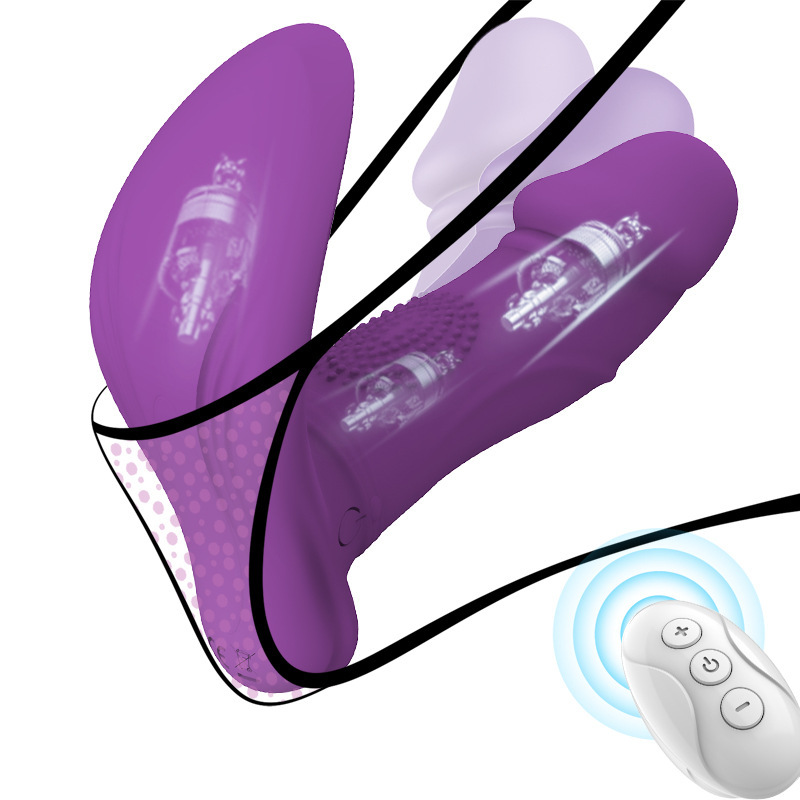 Trigger remote control wear three motor female wearable masturbation stick sex toys full figure