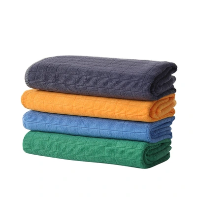 Household Cleaning Cloth Multi-Functional Double-Sided Fine Check Cloth