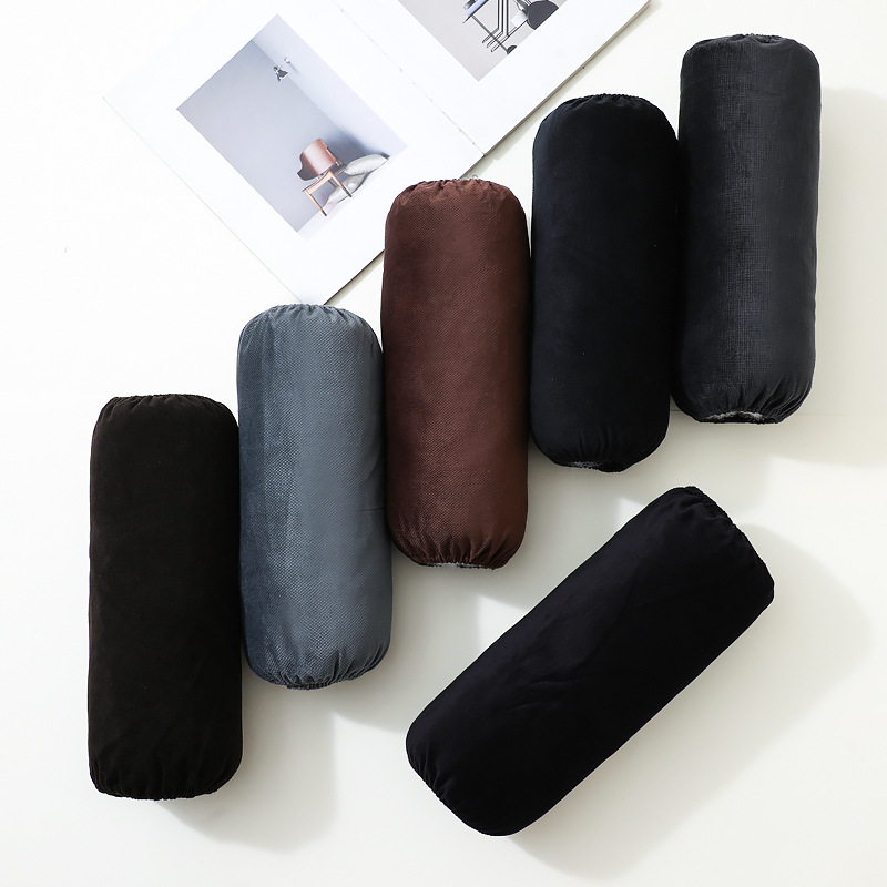 Autumn and winter men's and women's extended solid-color household sleeve sleeves, kitchen dirt-resistant and stain-resistant protective sleeve sleeves wholesale