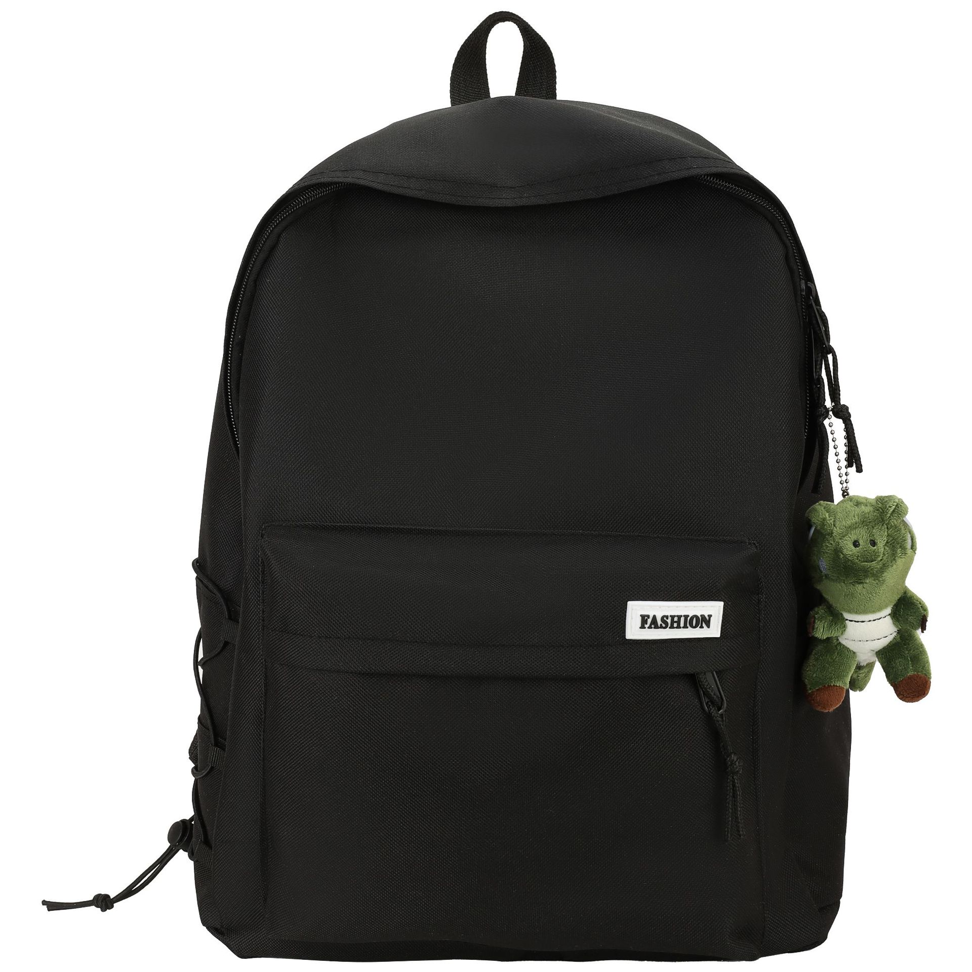 Viyu pie mochila simple mochila de viaje de gran capacidad para mujeres casual departamento de día de escuela secundaria y secundaria bolsa de escuela universitaria Item Picture