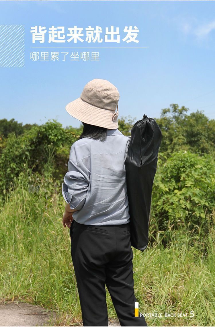 露营折叠椅加高折叠凳子便携式马扎靠背钓鱼凳子美术生写生椅户外详情6