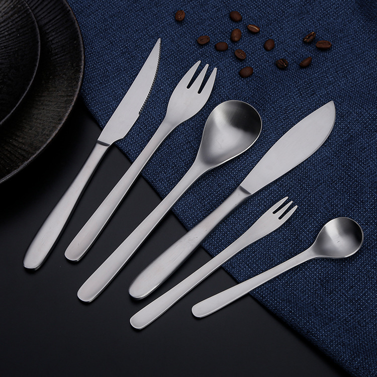 柳宗理304不锈钢西餐餐具食品级牛排刀沙拉甜品叉子勺子高颜值