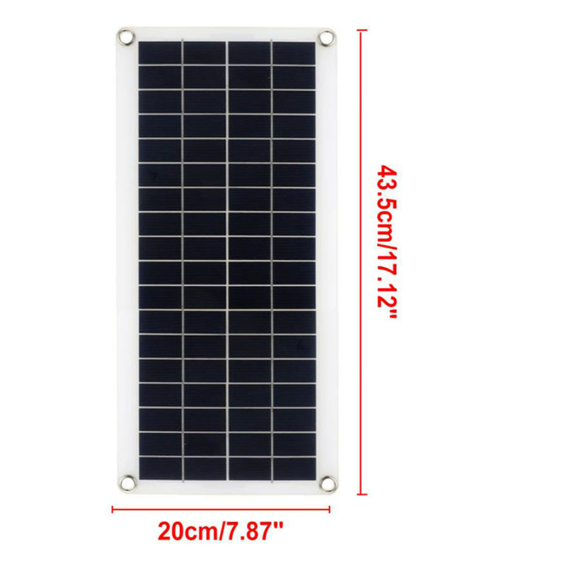 300W Solar Panel Kit Usb Solar Panel With Controller For Mobile Rv Cars details Picture