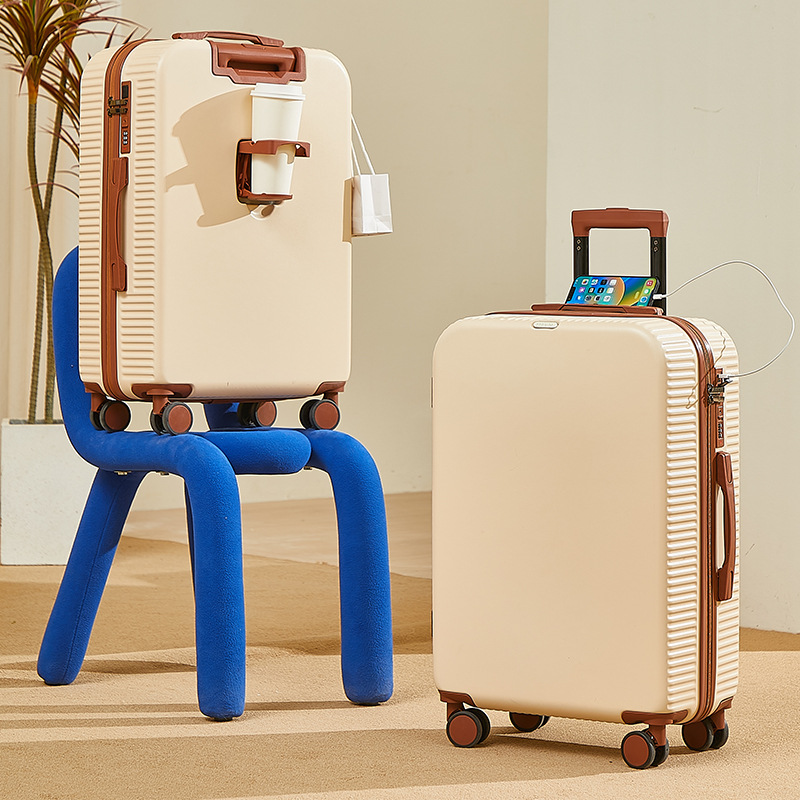 多功能行李箱2025拉杆箱登机箱密码箱男款女款万向轮旅行箱皮箱