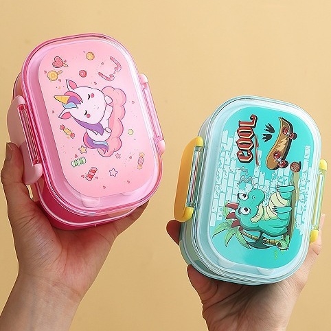 保鲜盒/双层饭盒带餐具/便当盒/饭盒/不锈钢饭盒细节图