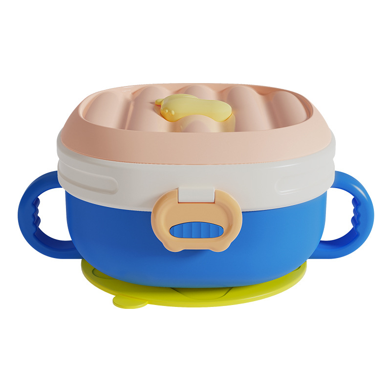Jiayi Beibi Children's tableware bowls, baby water-filled insulated bowls, complementary food bowls, baby-specific suction cup bowls wholesale Item Picture