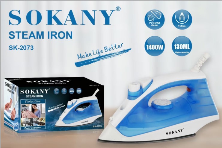sokany2073 handheld electric iron, household steam iron, small electric iron and portable iron mixed set details Picture