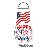 Cross-border Independence Day sleeveless apron, festival party supplies, painting training, kitchen print advertising apron wholesale Specification image