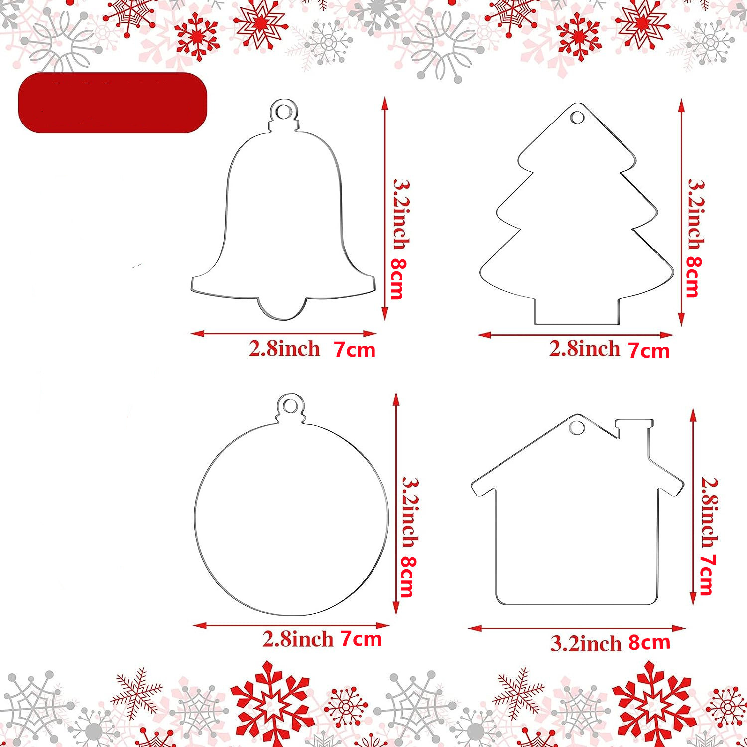 圣诞节/圣诞/圣诞帽/圣诞装饰品/圣诞装饰白底实物图