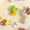 Pet Toy Forest Series Cat self-entertainment and Boredom toys, durable teething plush cat mint pet cat toys Application Scenario