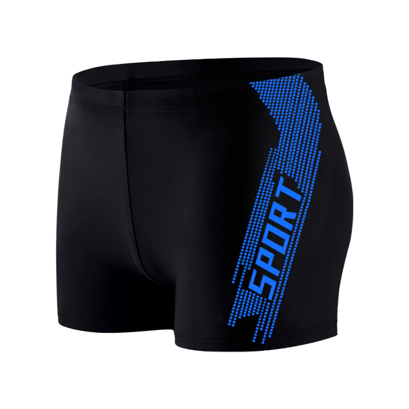 Wholesale New Swimming Shorts Anti-Embarrassing People Into Ice Silk Quick Dry Swim Pants Swim Increase And Fat High-Waisted Men's Swimsuit Item Picture