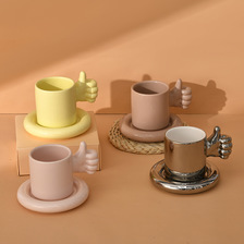 纯色王者杯陶瓷马克杯咖啡牛奶杯礼品杯子创意礼品陶瓷杯厂家批发